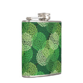 Flasques Motif floral vert (Droite)