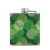 Flasques Motif floral vert (Dos)