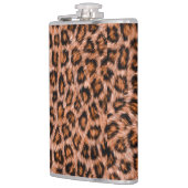 Flasques Motif Fourrure Marron Chat Léopard Jaguar (Gauche)