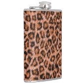 Flasques Motif Fourrure Marron Chat Léopard Jaguar (Droite)