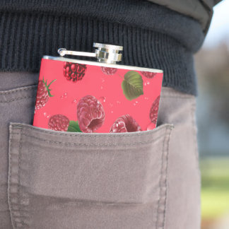Flasques Motif framboise
