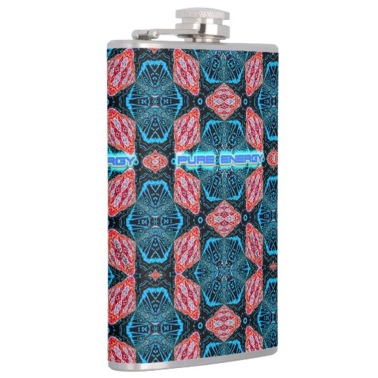 Flasques Motif futuriste fractal Pure Energy (Droite)