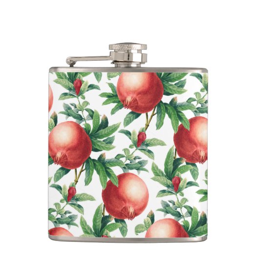 Flasques Motif Garnet (Devant)