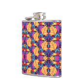 Flasques Motif génétique coloré (Gauche)