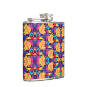 Flasques Motif génétique coloré (Droite)