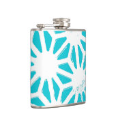 Flasques Motif géométrique Aqua (Droite)