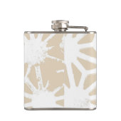 Flasques Motif géométrique beige (Dos)