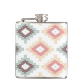 Flasques Motif géométrique dans le style aztèque (Devant)