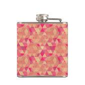 Flasques Motif géométrique de fleur (Dos)