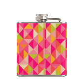 Flasques Motif géométrique de triangles (Dos)