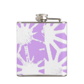 Flasques Motif géométrique Lilac (Dos)