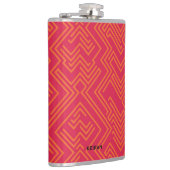 Flasques Motif Géométrique Moderne Remarquable Avec Nom (Droite)