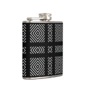 Flasques Motif géométrique noir et blanc Ama (Droite)