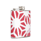 Flasques Motif géométrique rouge (Droite)