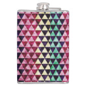 Flasques Motif géométrique triangle vintage sans couture (Dos)