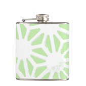 Flasques Motif géométrique vert pomme (Devant)