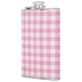 Flasques Motif Gingham Rose Bébé (Gauche)