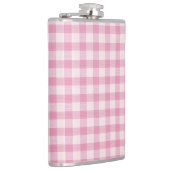 Flasques Motif Gingham Rose Bébé (Droite)