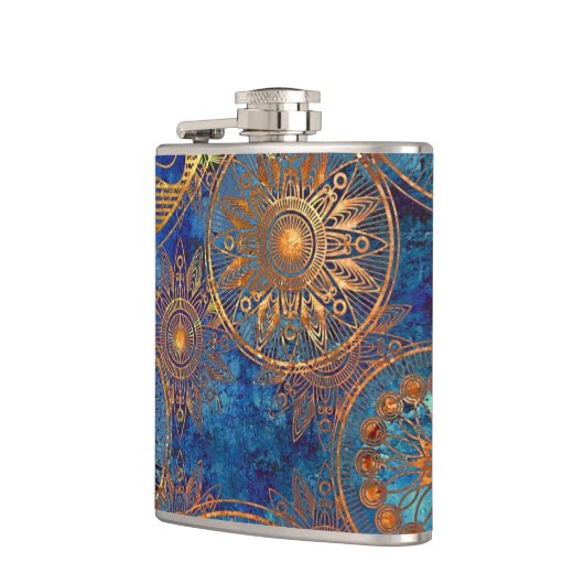 Flasques Motif grunge d'art (Gauche)