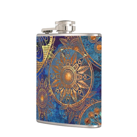 Flasques Motif grunge d'art (Gauche)