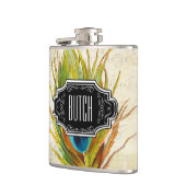 Flasques Motif Hipster noir rouge jaune (Gauche)