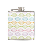 Flasques motif horizontal coloré (Devant)