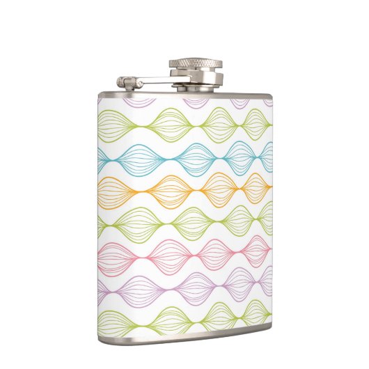 Flasques motif horizontal coloré (Droite)