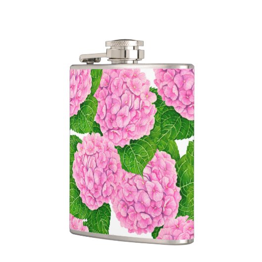 Flasques Motif Hydrangea (Gauche)