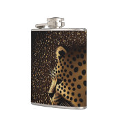 Flasques Motif Jaguar Doré           (Gauche)