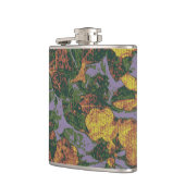 Flasques Motif jaune de camouflage de fleur (Gauche)