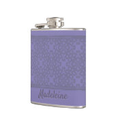 Flasques Motif lavande personnalisé (Gauche)