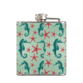 Flasques Motif maritime Turquoise 2 (Dos)