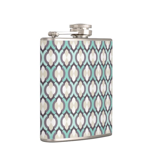 Flasques Motif marocain de turquoise (Droite)