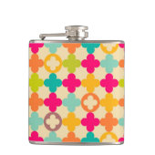 Flasques Motif médiéval vintage de rosette (Devant)