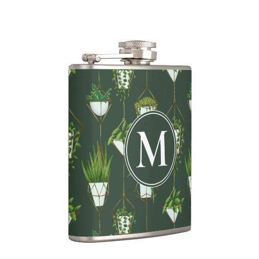 Flasques Motif ménager à accrochage géométrique (Droite)