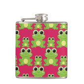 Flasques Motif mignon de grenouilles (Devant)