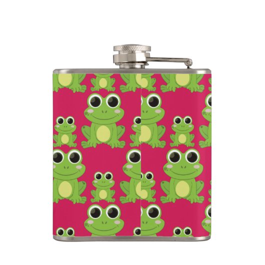 Flasques Motif mignon de grenouilles (Dos)