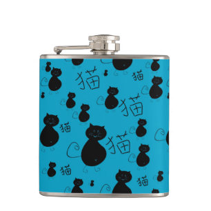 Flasques Motif mignon de minou