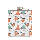 Flasques Motif mignon de paresse (Dos)