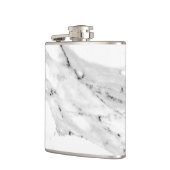 Flasques Motif moderne en marbre blanc gris noir (Gauche)