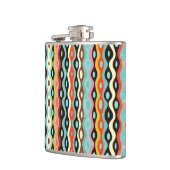 Flasques Motif multicolore abstrait (Gauche)