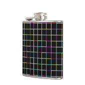 Flasques Motif multicouleur Carré (Gauche)