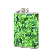 Flasques Motif naturel - Bleu vert noir (Gauche)