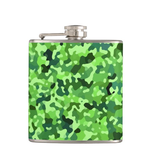 Flasques Motif naturel - Bleu vert noir (Devant)