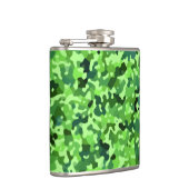 Flasques Motif naturel - Bleu vert noir (Droite)