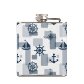 Flasques Motif nautique (Dos)