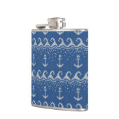 Flasques Motif nautique de Knit (Gauche)