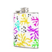 Flasques motif néon multicolore Abstrait (Gauche)