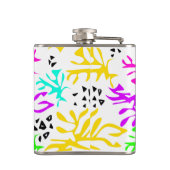 Flasques motif néon multicolore Abstrait (Dos)