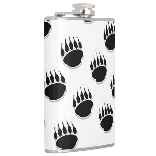 Flasques Motif noir à épi (Droite)